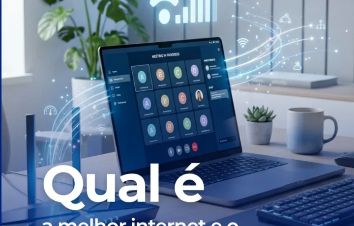 Qual é a melhor internet e o plano ideal para reuniões online?